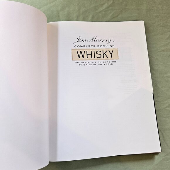 Jim Murray's Complete‎ Book of Whisky Large Hardcover Coffee Table Book - Picture 2 of 13